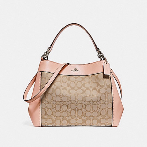 Coach Handbags - Coach Lexy Signature Jacquard Shoulder Bag